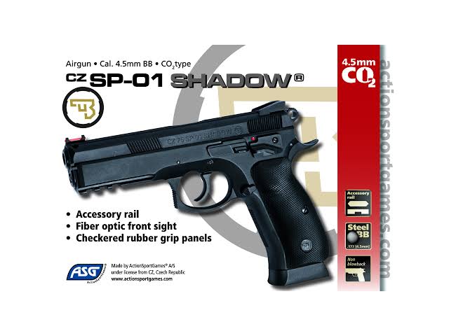 ASG 17526 CZ SP-01 SHADOW co2 4.5mm