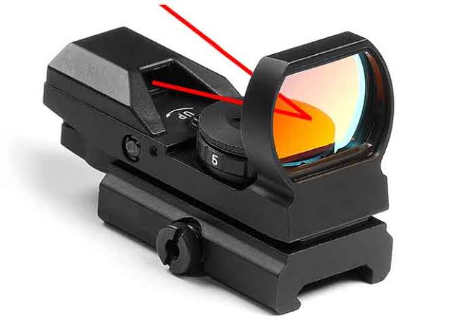 Red or Green Dot Holographic Reflex Sight Tactical - 4 Reticles 20mm Rails D4RGB