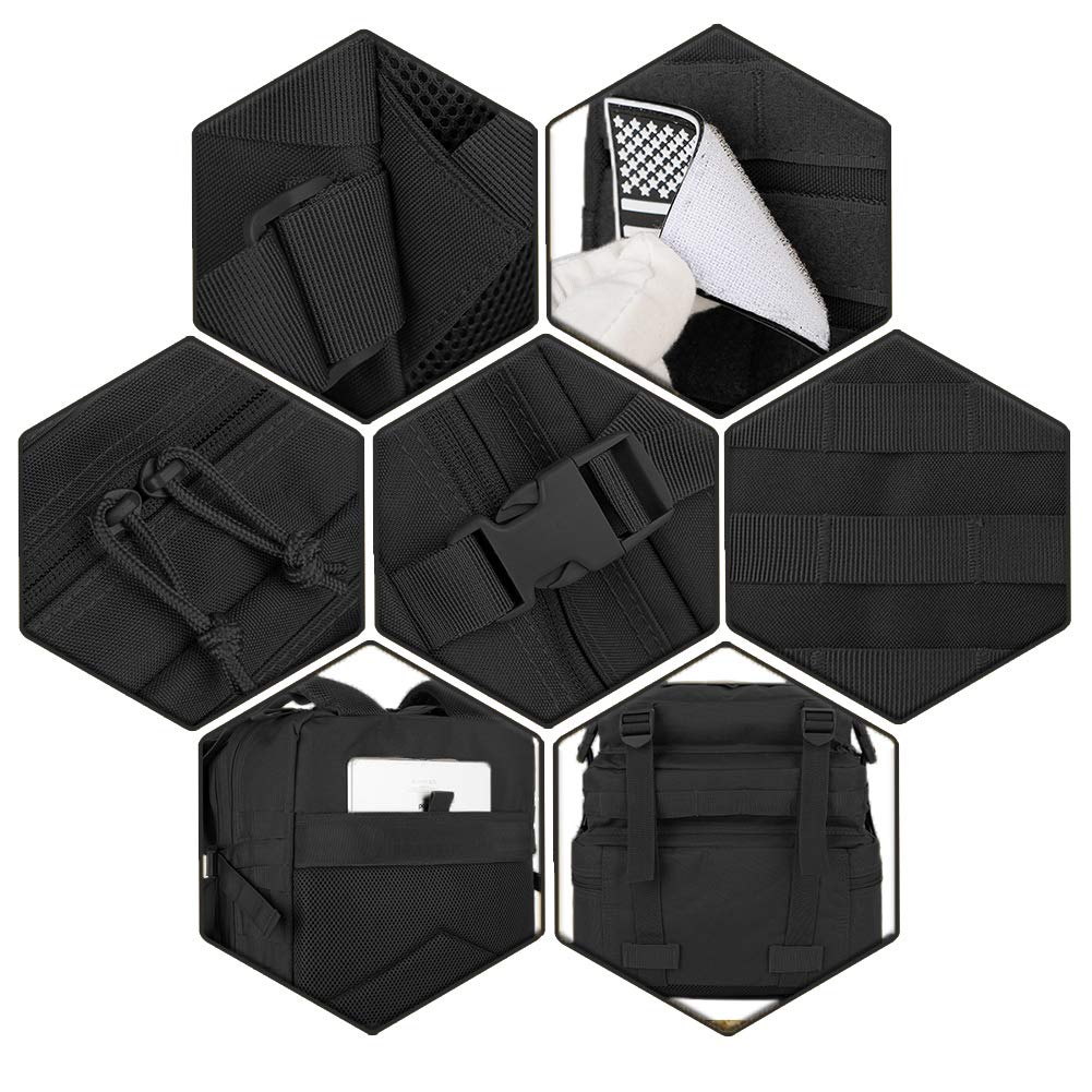 45L Hiking Backpack Military Tactical Backpack