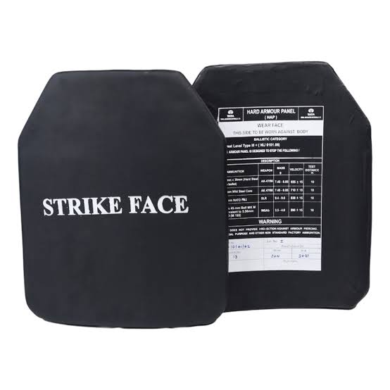 Tactical Chest Bullet Resistant Plate